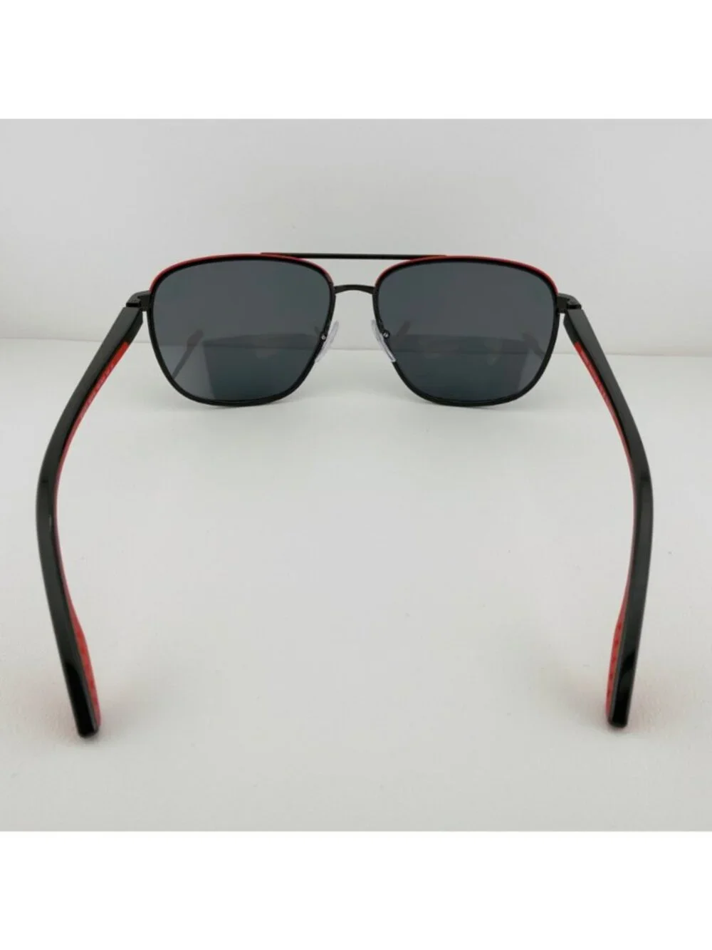 Prada SPS50YS 19G 02G Sunglasses Black Red Aviator 62 16 145 3P READ